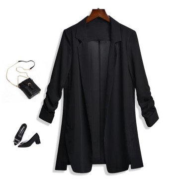 空調衫小西裝休閑外套女薄款雪紡衫上衣2025夏季新款防曬韓版開衫