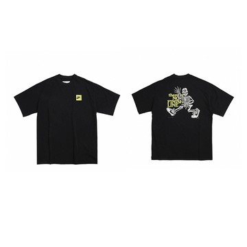 NIKE No Finish Glow Tee 骷髏人 黑/墨綠 短袖 DX5842-010 / DX5842-355