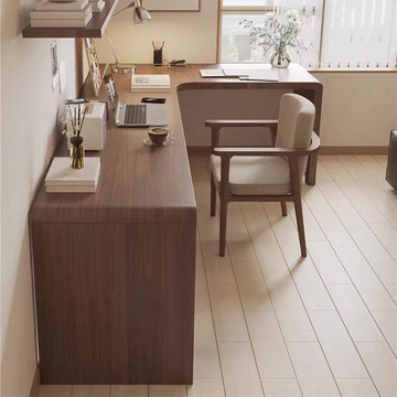 【台灣公司 可打統編】實木轉角書桌臥室拐角電腦桌學生家用l型寫字桌雙人辦公桌電競桌 c7262