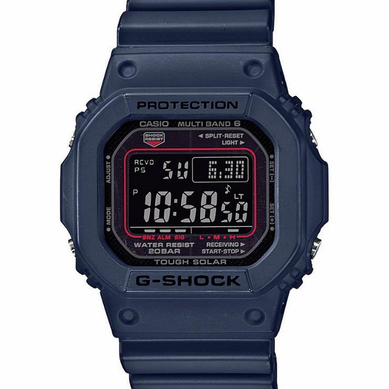 極美品 G-SHOCK GW-M5610U 電波ソーラー ブラック 反転液晶