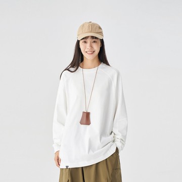 TopBasics 破縫拼接長袖T恤