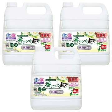 LION 獅王 柔軟洗衣精Sweet Harmony 陽光玫瑰  3桶  4kg