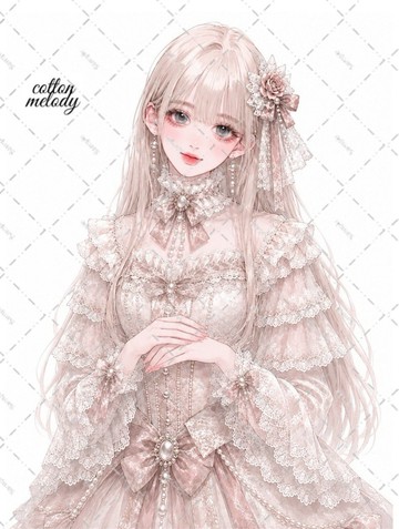 original sticker no.10066 人物貼紙 原創貼紙 人物貼紙 女孩貼紙 原創人物貼紙