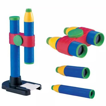 顯微鏡 工業電子顯微鏡 高清顯微鏡 PCB檢測放大鏡香港EDU兒童科學實驗組裝玩具光學組件套裝模型可望遠鏡顯微鏡