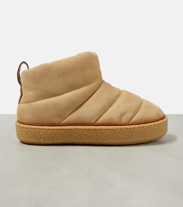 Isabel Marant Padded suede ankle boots