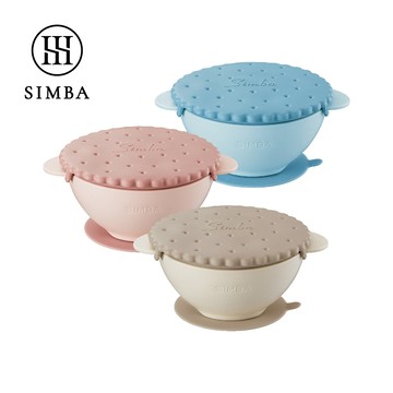 小獅王辛巴 美味曲奇矽膠吸盤碗