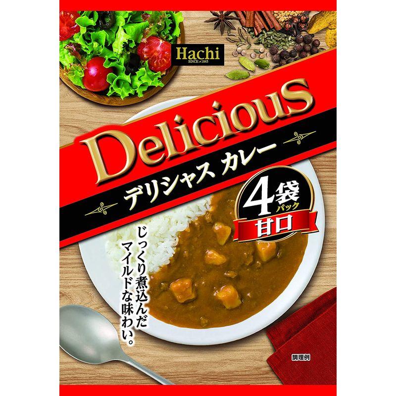 ハチ食品 デリシャスカレー 甘口 170g x