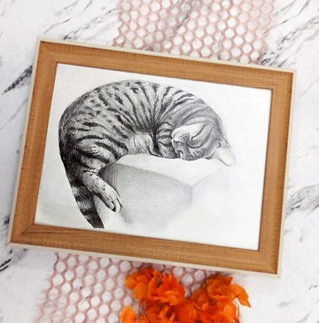 素描人物畫像 寵物畫  客製畫 似顏繪 生日 情侶 婚禮 畢業禮物