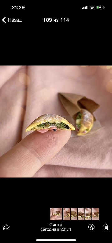 娃娃屋的微型食物