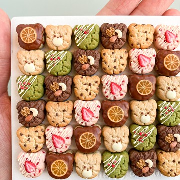 熊熊酥脆可頌 迷你模型