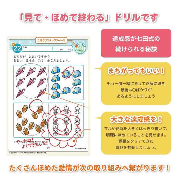 七田式 知力ドリル 4・5・6歳 6冊セット レビュー特典あり