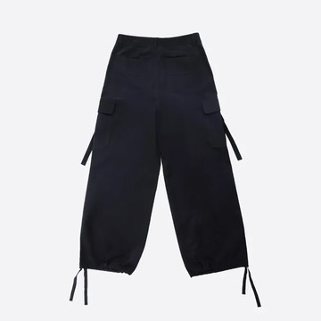 CONVERSE WORKWEAR CARGO WOVEN PANT BLACK 女長褲 黑-TWWCJ139-023