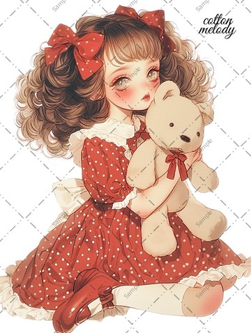 原創貼紙 no.630 人物貼紙 原創貼紙 人物貼紙 女孩貼紙 原創人物貼紙