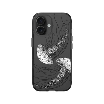 iPhone 16 Clear (相機按鈕) 酷墨灰 - MYMY REVERZ TATTOO - MEDUSE