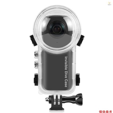 PULUZ PU977T 全景運動相機潛水箱防水外殼潛水保護套水下 50M 替換 Insta360 X4 運動相機 Ac