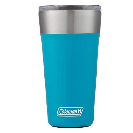 Coleman Insulated Stainless Steel 20oz Brew Tumbler, Caribbean Sea