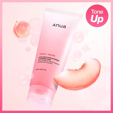Anua Peach Niacin Spread Cleansing Foam 150ml