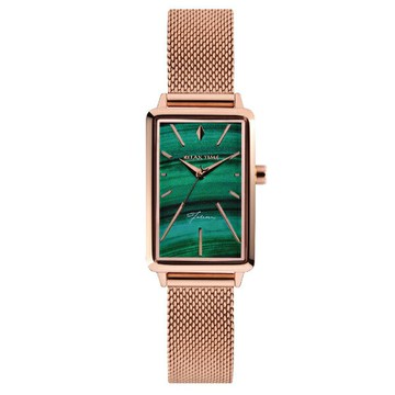 Relax Time RT-99-3 璀璨寯永腕錶/綠孔雀石紋面 29mm｜樂天全館特惠中★指定刷卡回饋10%