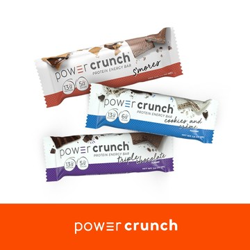 [Power Crunch] 蛋白能量棒《兩種全新口味》乳清蛋白酥脆 威化餅乾 BNRG Protein Bar單