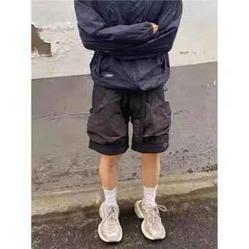 拆版制!Vintage O字母大口袋機能短褲傘兵廢土vibe風工裝五分褲