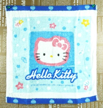 【震撼精品百貨】Hello Kitty 凱蒂貓~中方巾~海洋