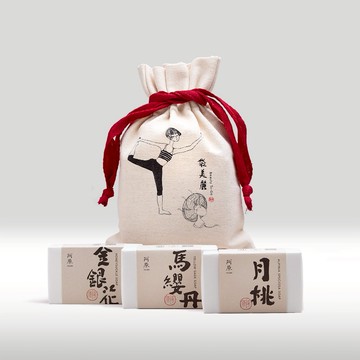 【阿原YUAN】袋美麗肥皂禮袋組(附提袋)