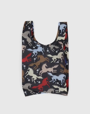 BAGGU 環保收納購物袋 - 小尺寸 - Horse Cut Outs