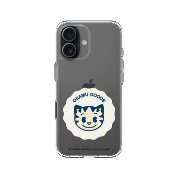 iPhone 17 Clear Case（相機按鈕） 透明 - OSAMU GOODS - 經典復古系列-Cat