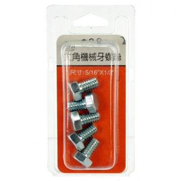 638六角機械牙5/16x1/2"