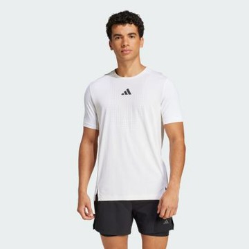 Adidas 愛迪達 Airchill Tee JE5747 男 T恤 運動上衣 休閒短袖 吸濕排汗 白 亞版
