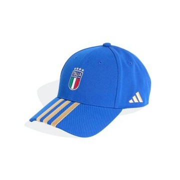 Adidas Figc Bb Cap 藍色 足球 世界盃 義大利 運動 休閒 遮陽 老帽 帽子 KD7703