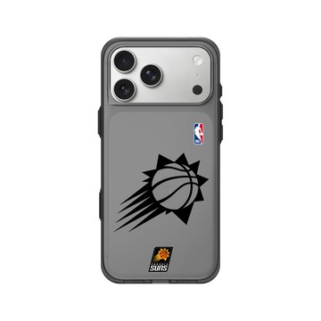 iPhone 17 Pro Max Clear (相機按鈕) 酷墨灰 - NBA - B&W-鳳凰城太陽 Phoenix Suns B&W