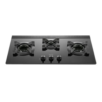 (全省原廠安裝) 林內 檯面式內焰三口爐 RB-N3811G(B)  黑玻 LED旋鈕 結帳9折