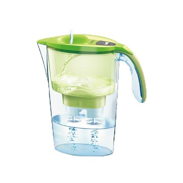 義大利 LAICA - J432H 免掀蓋雙流濾水壺 - 2.25L 席耶娜系列(綠色) 義大利第一品牌濾水壺