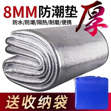 隔濕防潮地墊防潮墊戶外加厚防水露營帳篷睡墊布鋁箔家用打地鋪電