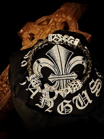 【新品】巴洛克藤蔓/手環/純銀