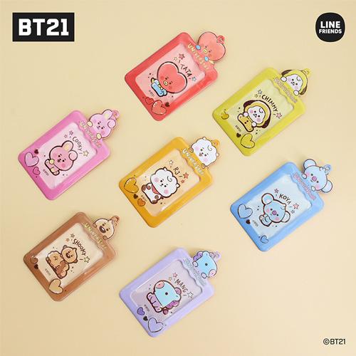 BTS BT21公式 フォトホルダー7個セット