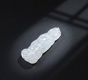 冰種翡翠關公關聖帝君 | 天然緬甸玉A貨翡翠 | 送禮