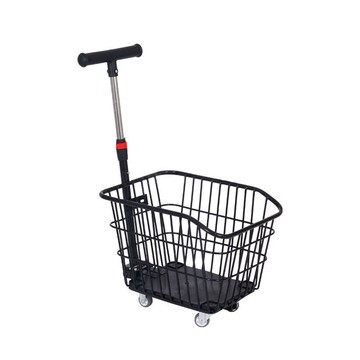 全場免運🔈通用型自行車筐推拉小寵物筐小推車可摺疊狗狗推車外出超市購物籃