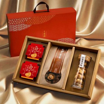 【十翼饌】海陸豪華豐年禮盒x1盒入(鮑魚/干貝/香菇/春節/伴手禮/過年/送禮)