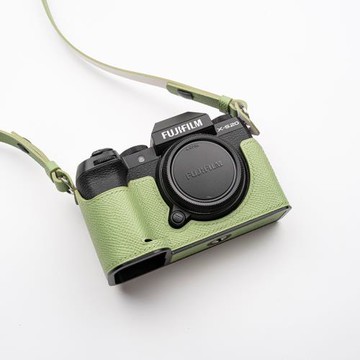 康緹斯 適用富士 fuji X-S20 XS20純手工真皮保護套底座相機皮套