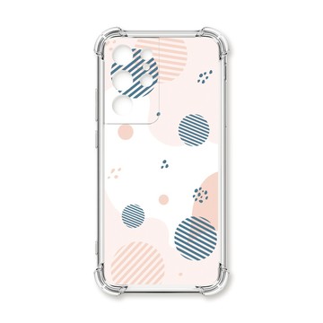 S系列(其他) 殼 TRON 三星 S21 Ultra 和風圓點棉球系列 四角防摔殼 手機殼