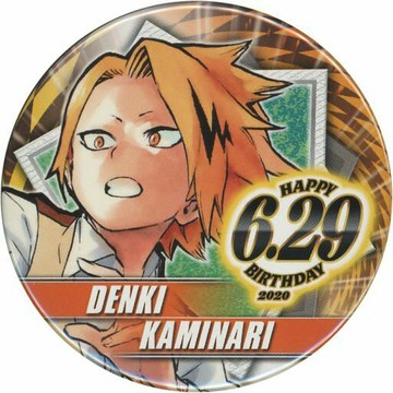 上鳴電子生日徽章我的英雄學院