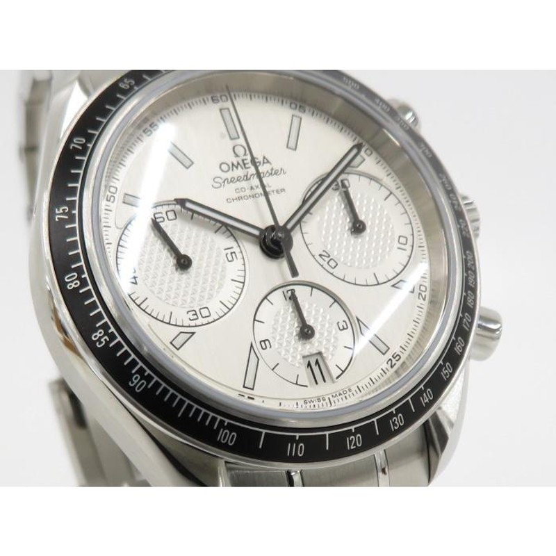 中古】OMEGA スピードマスター レーシング 自動巻き SS シルバー文字盤 326.30.40.50.02.001 | LINEショッピング