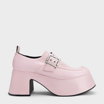 Rubina 厚底方釦樂福鞋