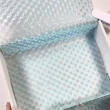 ⚡️本島直出⚽️ins清透藍色氣泡膜包裝膜鮮花包裝材料防水真氣泡膜立體壓紋