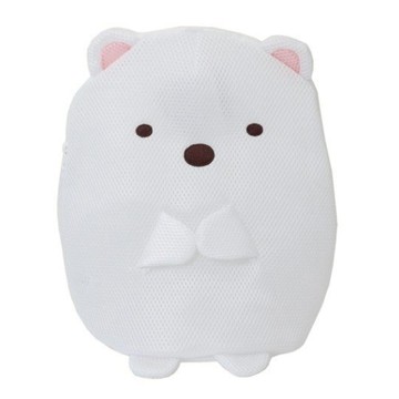 角落生物SG 洗衣網袋 29x31x25cm  1個  白熊