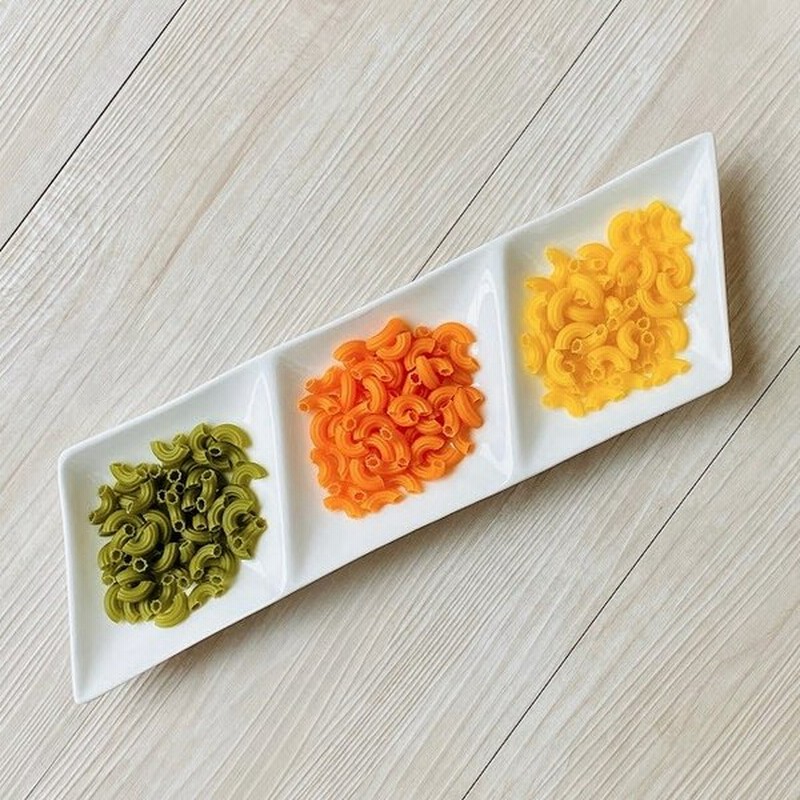 仕切り皿 オードブル皿 3つ仕切り 3連 長皿 白磁 陶器 ポーセラーツ 食器 おしゃれ 無地 シンプル プレート 前菜 カフェ アウトレット 通販 Lineポイント最大get Lineショッピング