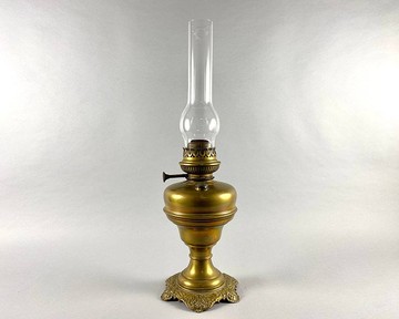 美麗的煤油燈 Lempereur & Bernard 比利時 | 復古黃銅油燈