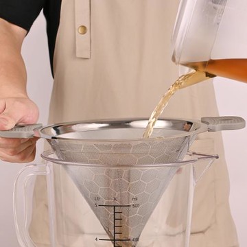 奶茶店濾茶器茶葉過濾網過濾茶漏奶茶漏斗304不銹鋼茶濾茶漏咖啡